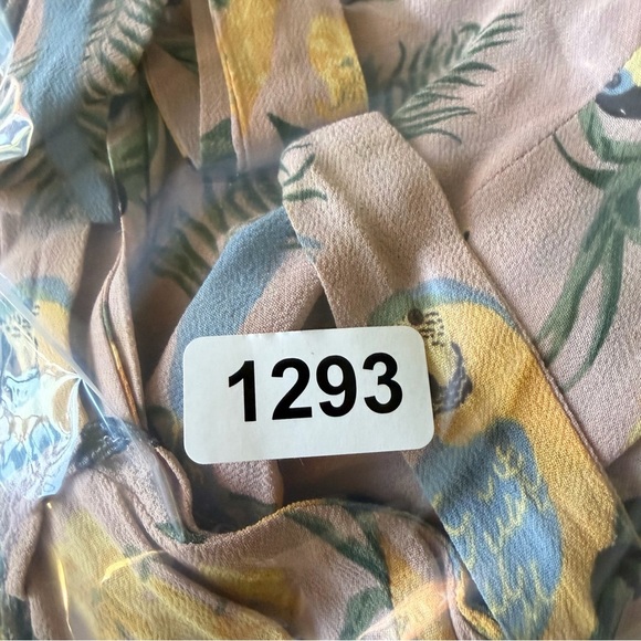 Reformation Conga Blush Toucan Christie Mini Dress Size 8 - 41293 - Picture 10 of 10